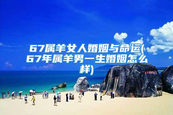67属羊女人婚姻与命运(67年属羊男一生婚姻怎么样)
