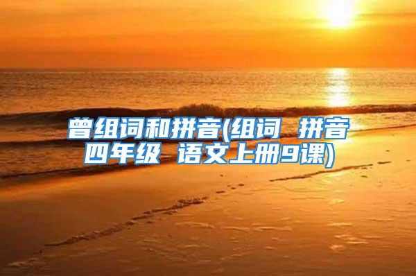 曾组词和拼音(组词 拼音四年级 语文上册9课)