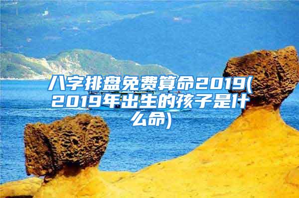 八字排盘免费算命2019(2019年出生的孩子是什么命)