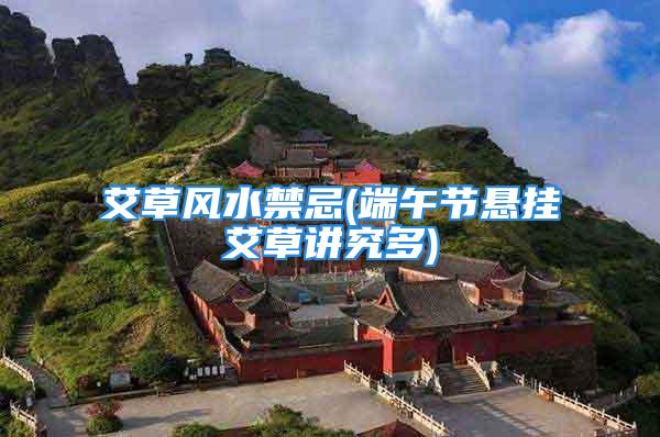 艾草风水禁忌(端午节悬挂艾草讲究多)