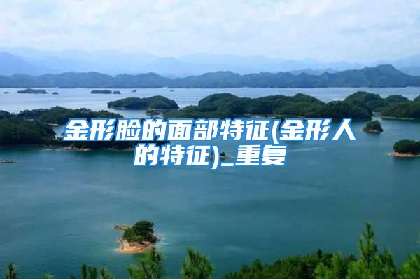 金形脸的面部特征(金形人的特征)_重复