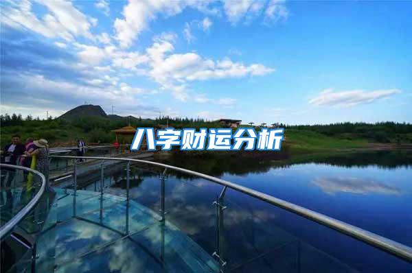 八字财运分析