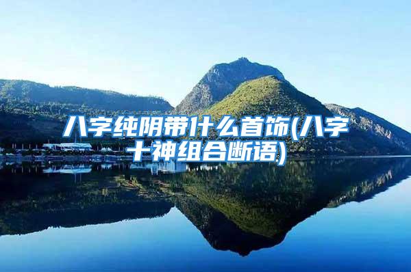 八字纯阴带什么首饰(八字十神组合断语)
