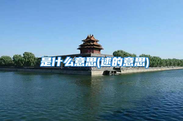 猋是什么意思(逑的意思)