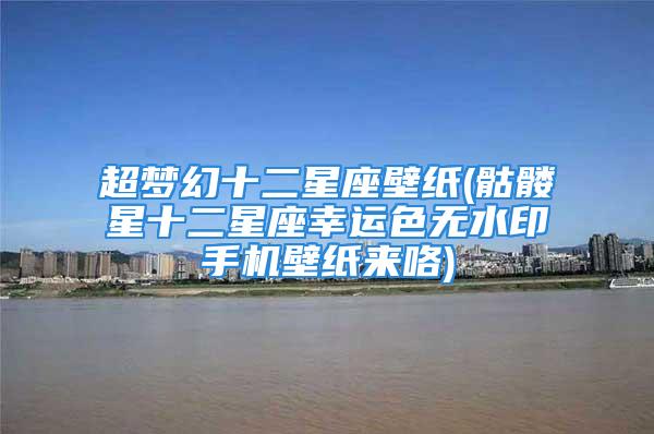 超梦幻十二星座壁纸(骷髅星十二星座幸运色无水印手机壁纸来咯)