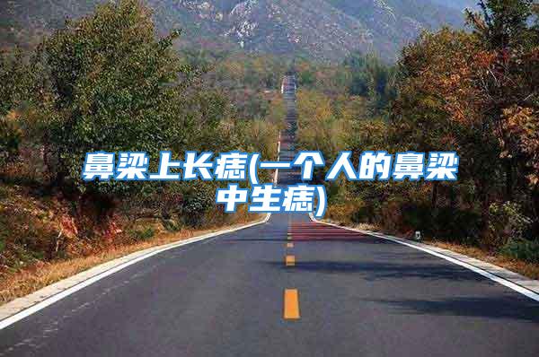 鼻梁上长痣(一个人的鼻梁中生痣)