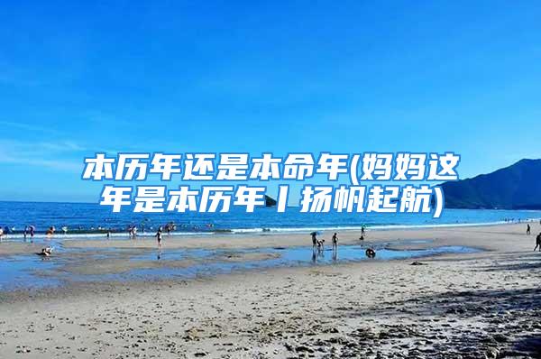 本历年还是本命年(妈妈这年是本历年丨扬帆起航)