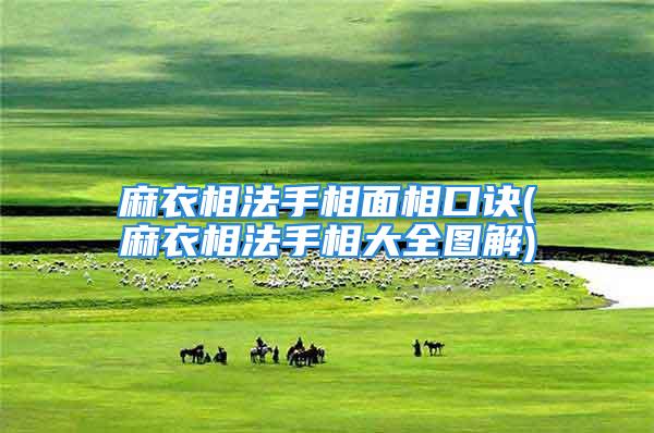 麻衣相法手相面相口诀(麻衣相法手相大全图解)