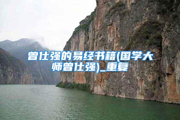 曾仕强的易经书籍(国学大师曾仕强)_重复