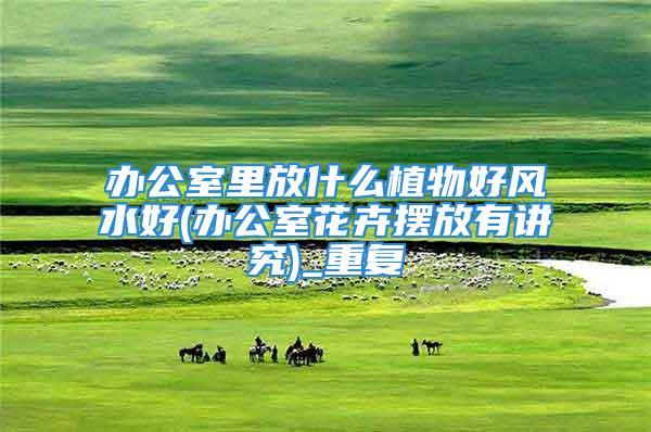 办公室里放什么植物好风水好(办公室花卉摆放有讲究)_重复