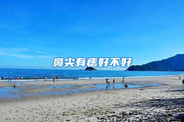 鼻尖有痣好不好