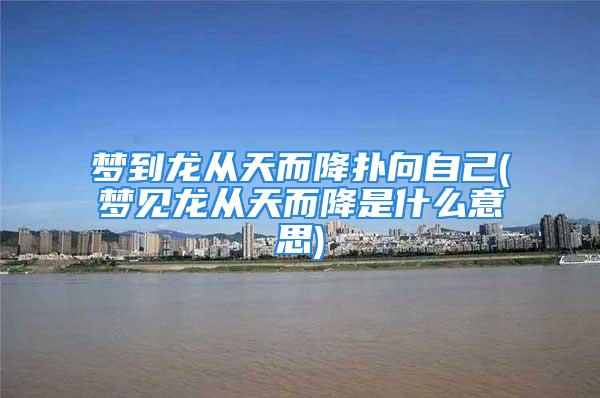 梦到龙从天而降扑向自己(梦见龙从天而降是什么意思)