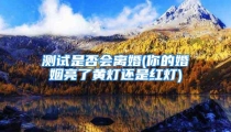 测试是否会离婚(你的婚姻亮了黄灯还是红灯)