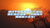 通过手相看有几个子女及他们是否健康?(小拇指手相图解大全女)