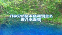 八字分析会不会离婚(怎么看八字离婚)