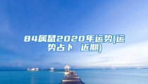 84属鼠2020年运势(运势占卜 近期)
