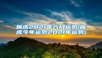 属虎2021年六月运势(属虎今年运势2021年运势)