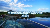 平地木命详解(什么叫平地木命)