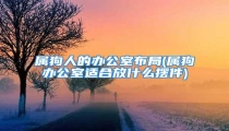 属狗人的办公室布局(属狗办公室适合放什么摆件)