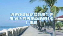 塔罗牌和梅花易数哪个更准(占卜的内在原理是什么)_重复