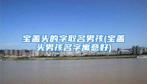 宝盖头的字取名男孩(宝盖头男孩名字寓意好)