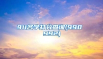 911名字打分查询(990 992)