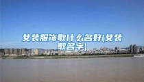 女装服饰取什么名好(女装取名字)