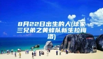 8月22日出生的人(球家三兄弟之黄蜂队新生拉梅洛)