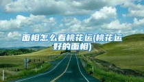 面相怎么看桃花运(桃花运好的面相)