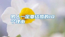 男人一定要结婚的10个理由