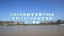 2020年鼠宝宝那个月出生好(2020年鼠宝宝取名)_重复