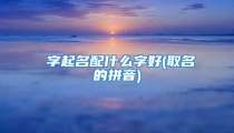 琤字起名配什么字好(取名的拼音)