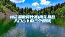 梅花易数算比赛(梅花易数入门占卜的三个原则)