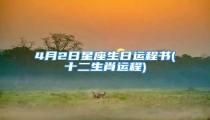 4月2日星座生日运程书(十二生肖运程)