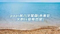 papi酱八字星盘(未来会火的行业竟然是)