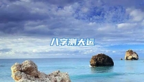 八字测大运