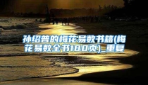 孙绍普的梅花易数书籍(梅花易数全书180页)_重复