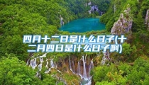 四月十二日是什么日子(十二月四日是什么日子啊)