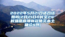 2022年5月21日适合结婚吗(2月21日0时至24时瑞丽新增新冠肺炎本土确诊4例)