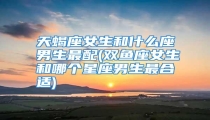 天蝎座女生和什么座男生最配(双鱼座女生和哪个星座男生最合适)