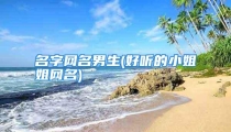 名字网名男生(好听的小姐姐网名)