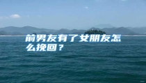 前男友有了女朋友怎么挽回?