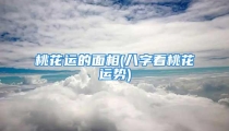 桃花运的面相(八字看桃花运势)