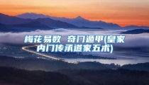 梅花易数 奇门遁甲(皇家内门传承道家五术)