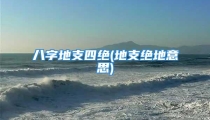 八字地支四绝(地支绝地意思)