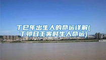 丁巳年出生人的命运详解(丁卯日壬寅时生人命运)