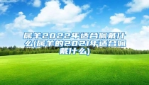 属羊2022年适合佩戴什么(属羊的2021年适合佩戴什么)
