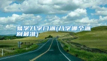 易学八字门派(八字哪个派别最准)