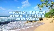 一岁内八字:丁巳日与癸卯日配吗 丁巳日柱与癸卯日柱是否适合