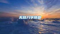 无敌八字排盘